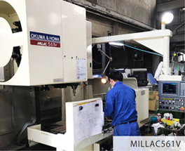 戸田製作所設備MILLAC561V